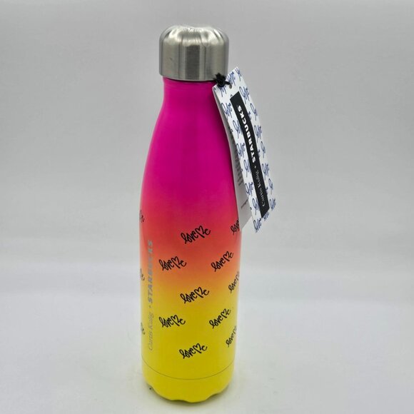 Starbucks CURTIS KULIG ART S'well LOVE ME Stainless Steel Water Bottle - New - Picture 1 of 11